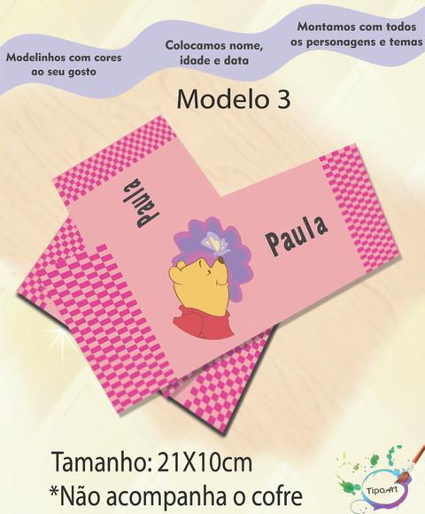 Rotulo Cofre -pooh