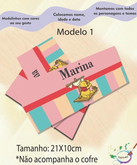 Rotulo Cofre -pooh