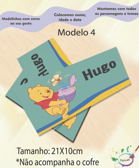 Rotulo Cofre -pooh
