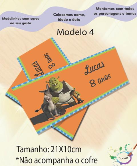 Rotulo Cofre -shrek