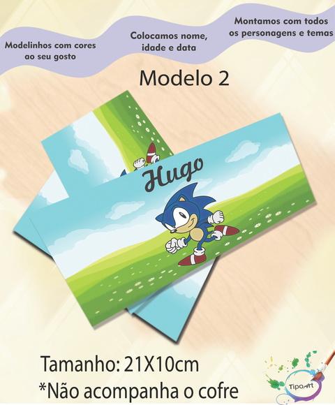 Rotulo Cofre -sonic