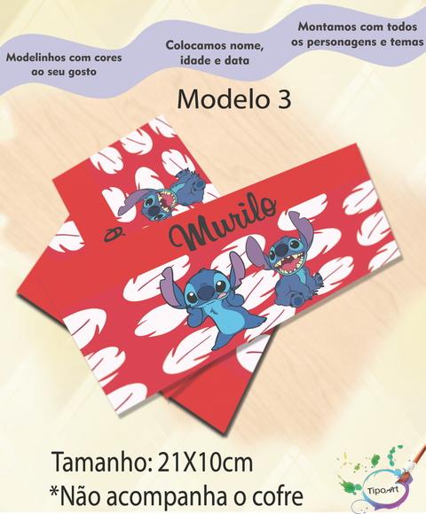Rotulo Cofre -stitch e Lilo