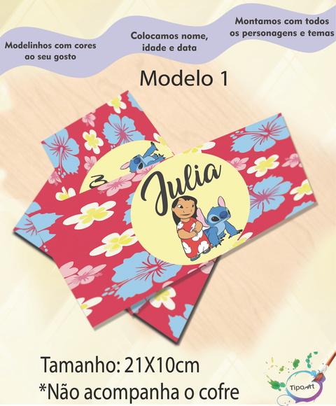 Rotulo Cofre -stitch e Lilo