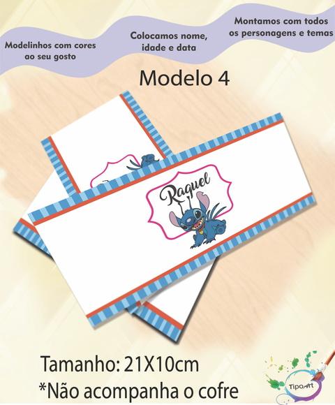 Rotulo Cofre -stitch e Lilo