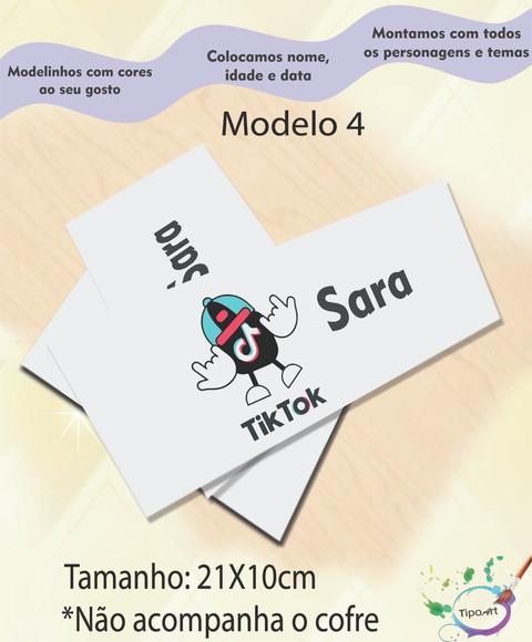 Rotulo Cofre -tik Tok