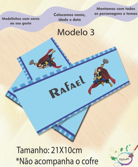 Rotulo Cofre -thor