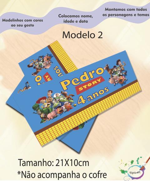 Rotulo Cofre -toy Story