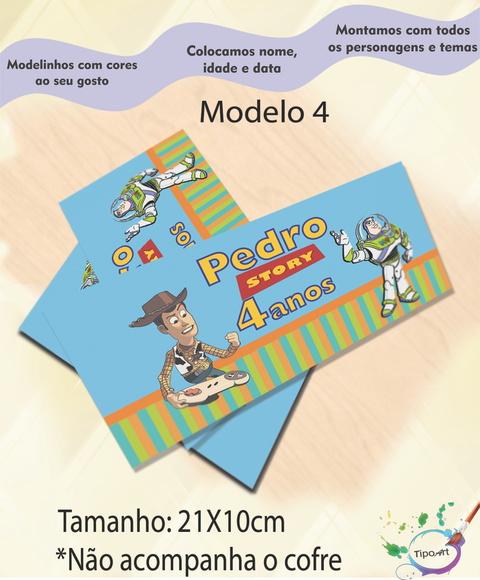 Rotulo Cofre -toy Story
