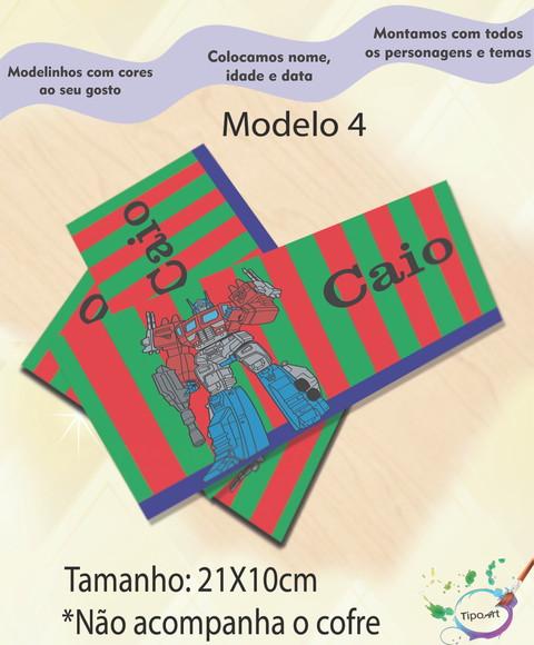 Rotulo Cofre -transformers