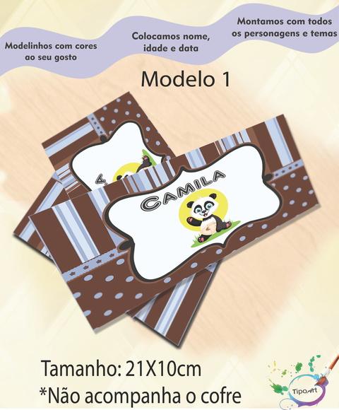 Rotulo Cofre -urso