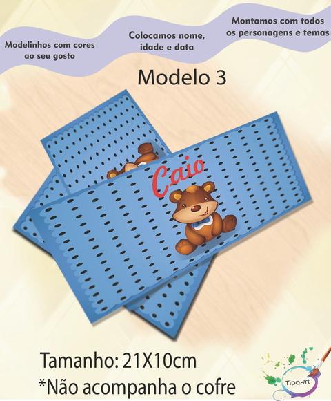 Rotulo Cofre -urso
