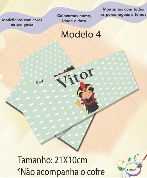 Rotulo Cofre -vilões