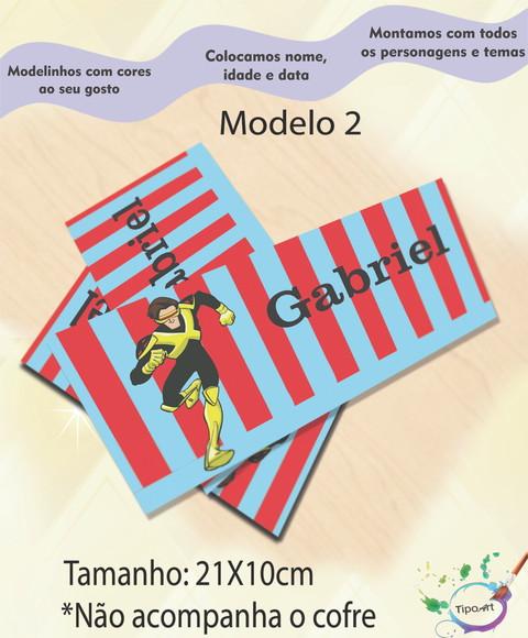 Rotulo Cofre -x Mens
