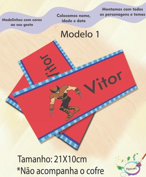 Rotulo Cofre -x Mens