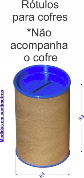 Rotulo Cofrinho-jogo Pkxd