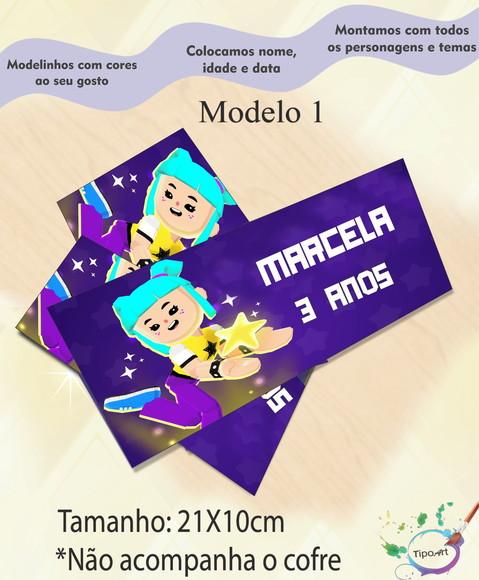 Rotulo Cofrinho-jogo Pkxd