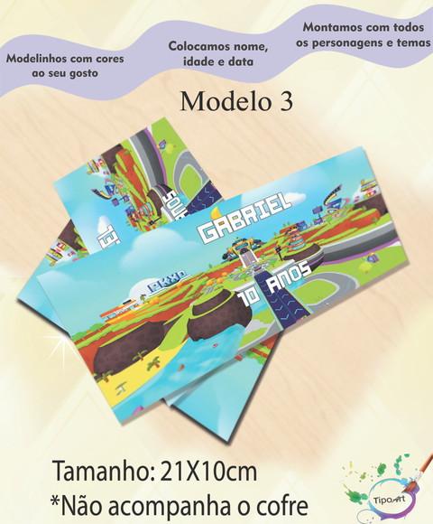 Rotulo Cofrinho-jogo Pkxd