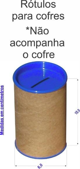 Rotulo Cofrinho-jogo Pkxd