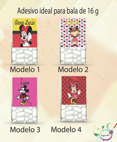 Rotulo de Bala -minnie