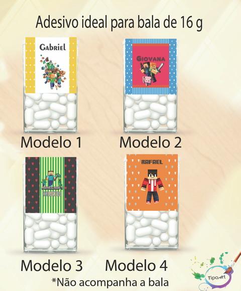 Rotulo de Bala -minecraft