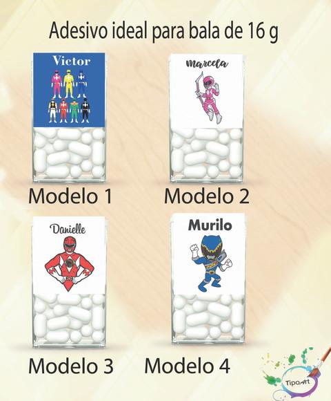Rotulo de Bala -pawer Ranger