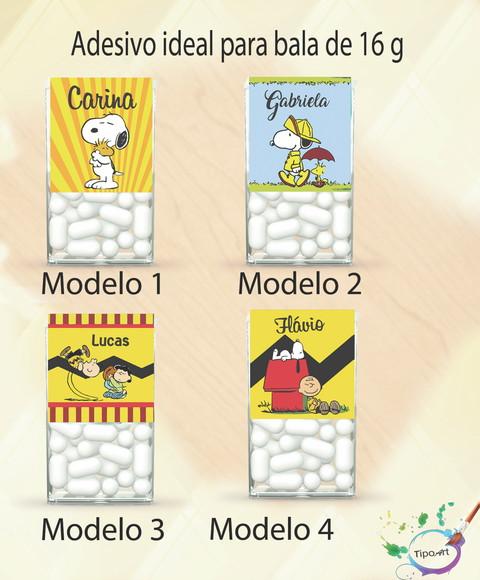 Rotulo de Bala -snoopy