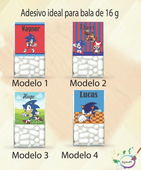 Rotulo de Bala -sonic