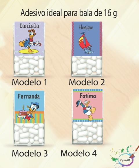 Rotulo de Bala- Pato Donald