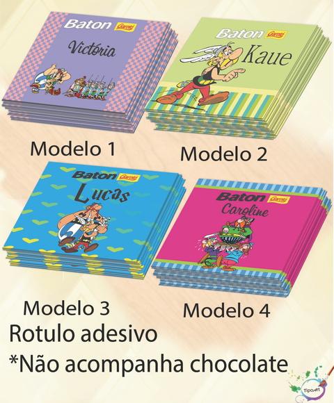 Rotulo de Baton-asterix
