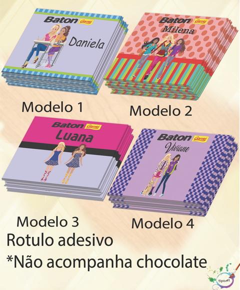 Rotulo de Baton-barbie