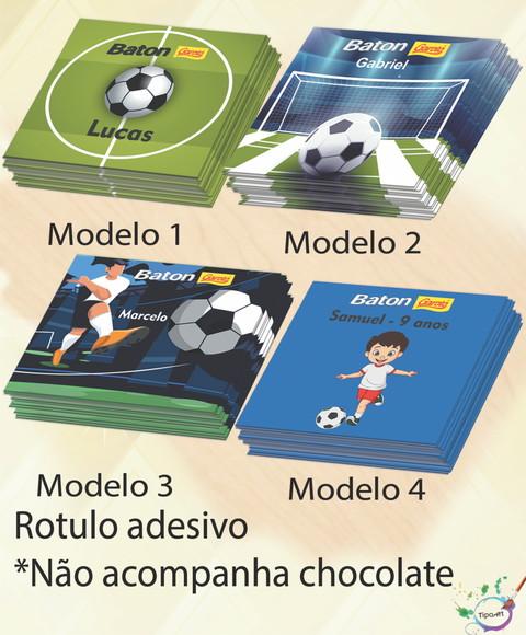 Rotulo de Baton-futebol