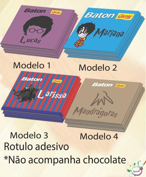 Rotulo de Baton-harry Potter-modelo 2