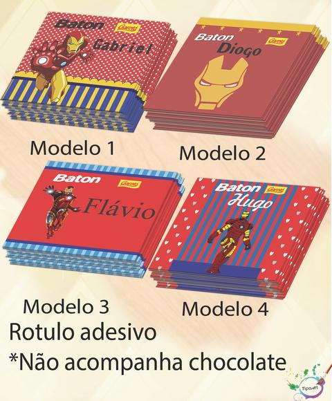 Rotulo de Baton-homem de Ferro