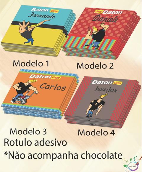 Rotulo de Baton-johnny Bravo