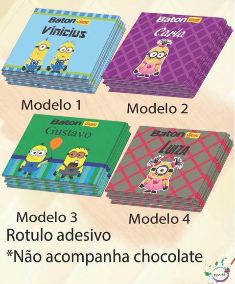 Rotulo de Baton-minions