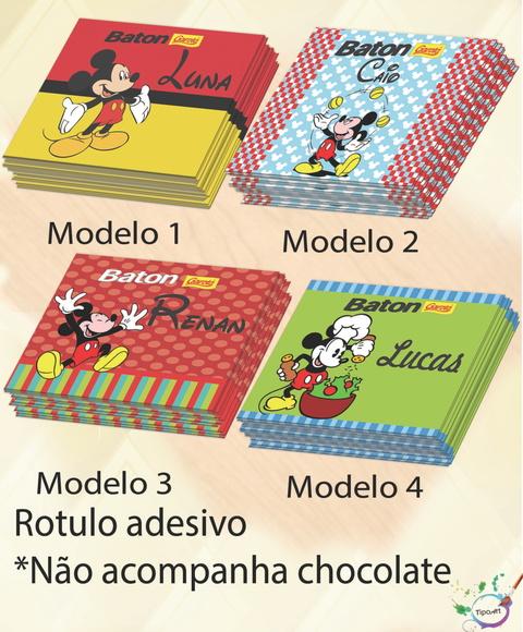 Rotulo de Baton-mickey