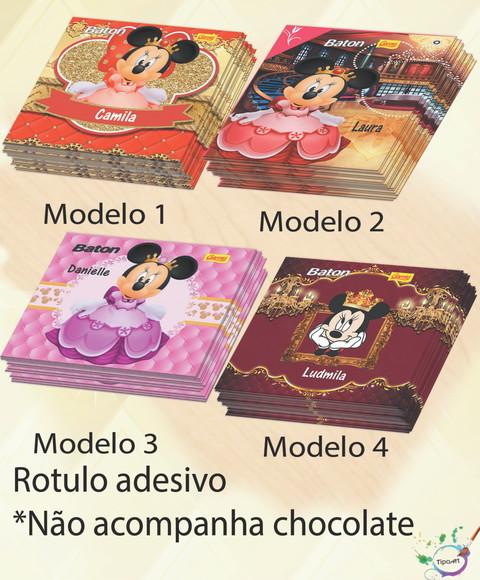 Rotulo de Baton-minnie Realeza