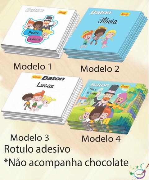 Rotulo de Baton-mundo Bita