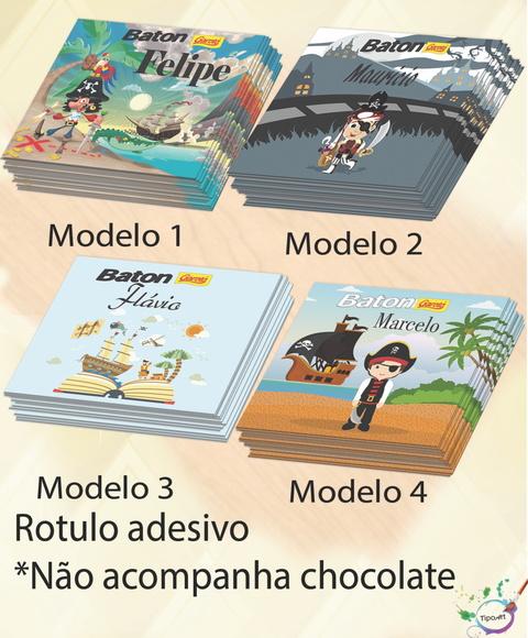 Rotulo de Baton-pirata