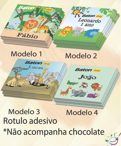 Rotulo de Baton-safari