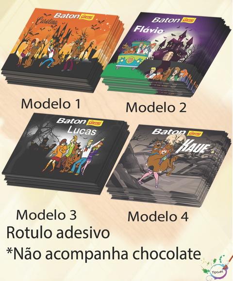 Rotulo de Baton-scooby Doo