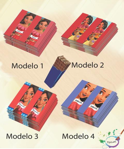 Rotulo de Chocolate-elena de Avalor