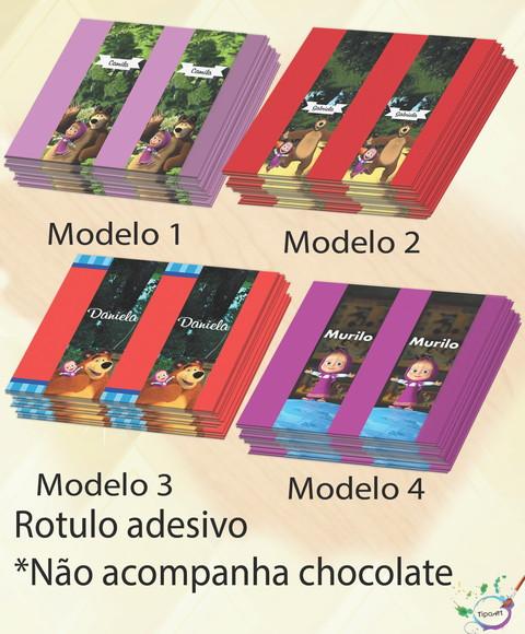 Rotulo De Chocolate-masha