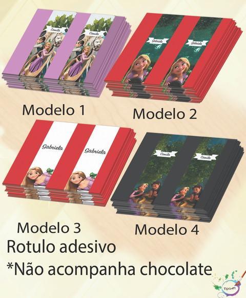 Rotulo de Chocolate-rapunzel