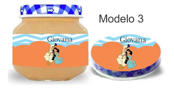 Rótulo Papinha + Adesivo Tampa -aladim