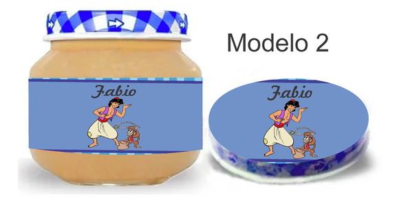 Rótulo Papinha + Adesivo Tampa -aladim