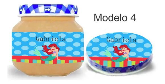 Rótulo Papinha + Adesivo Tampa -ariel