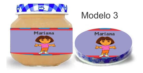 Rótulo Papinha + Adesivo Tampa -dora