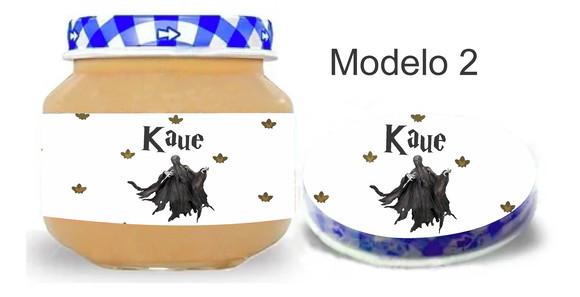 Rótulo Papinha + Adesivo Tampa -harry Potter-modelo 2