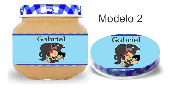 Rótulo Papinha + Adesivo Tampa -mogli